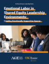 Emotional Labor in Shared Equity Leadership Environments: Creating Emotionally Supportive Spaces