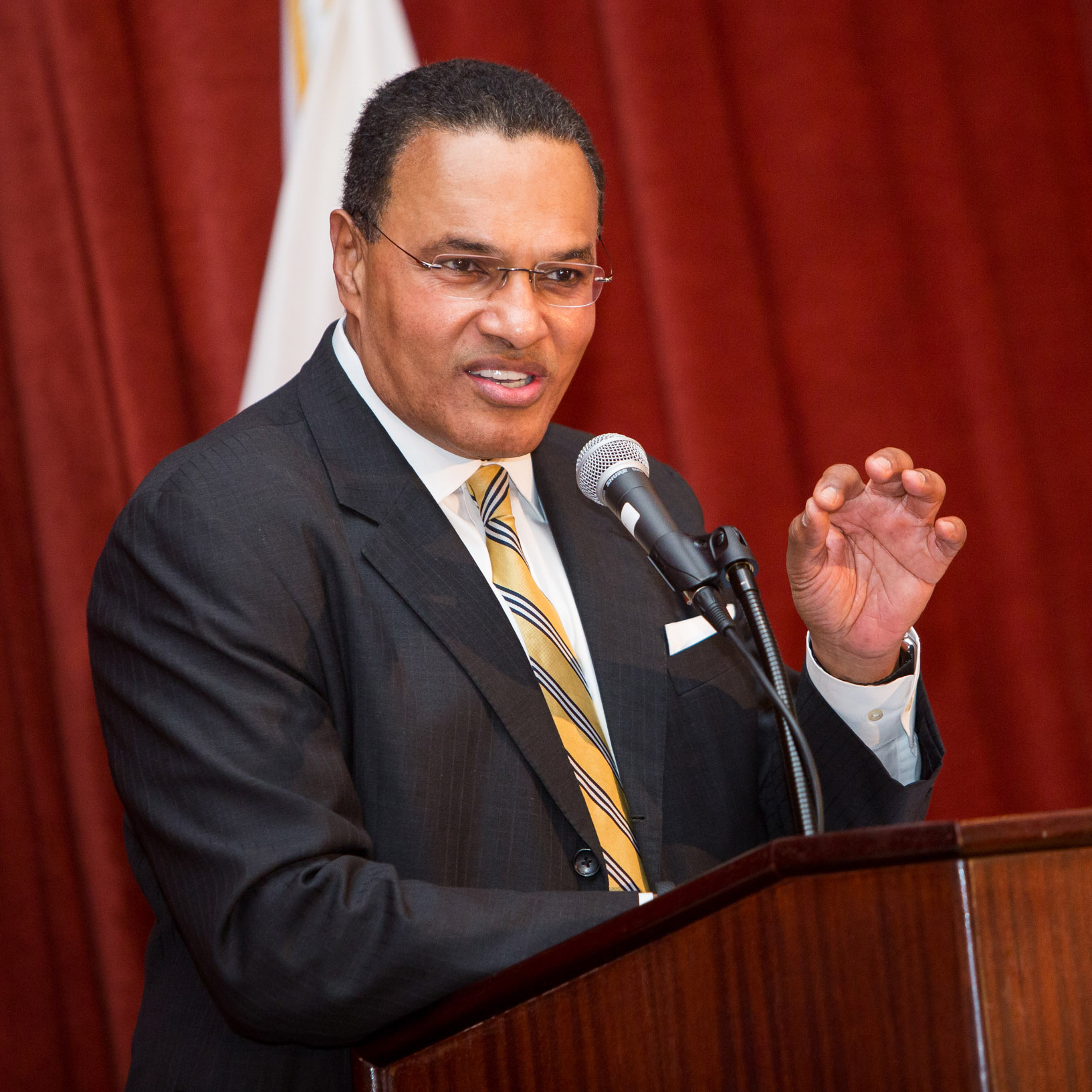 President Freeman Hrabowski delivers Pullias Lecture