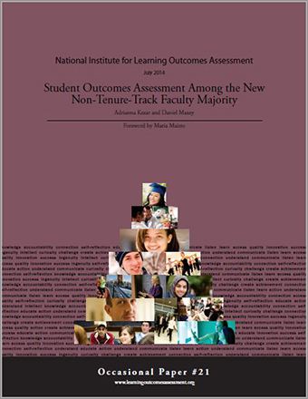 Student Outcomes Assessment Among the New Non-Tenure-Track Faculty Majority