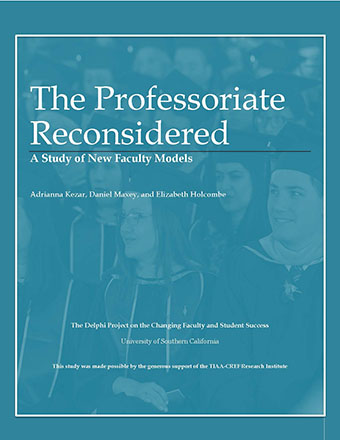 The Professoriate Reconsidered: A Study of New Faculty Models
