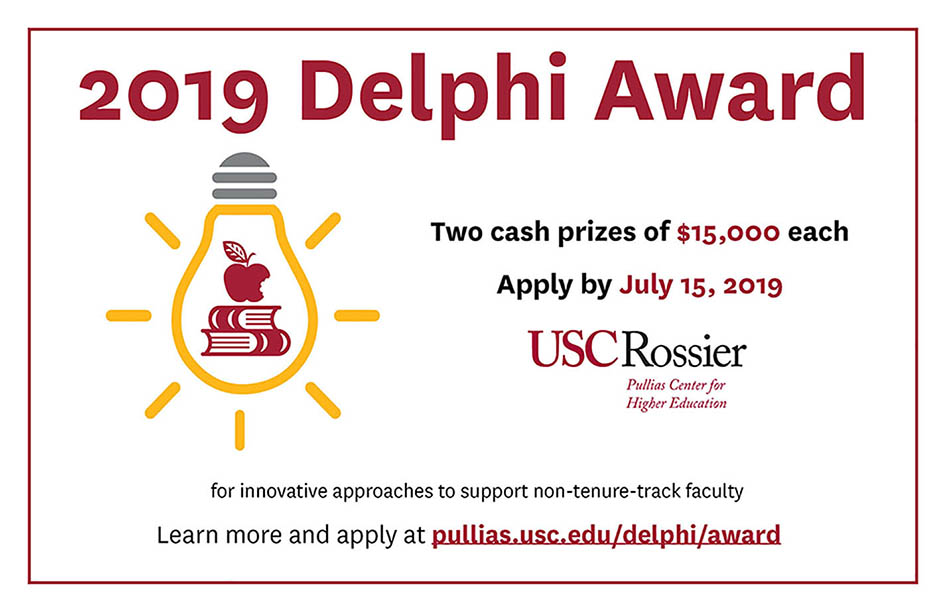 Applications open for 2019 Delphi Award