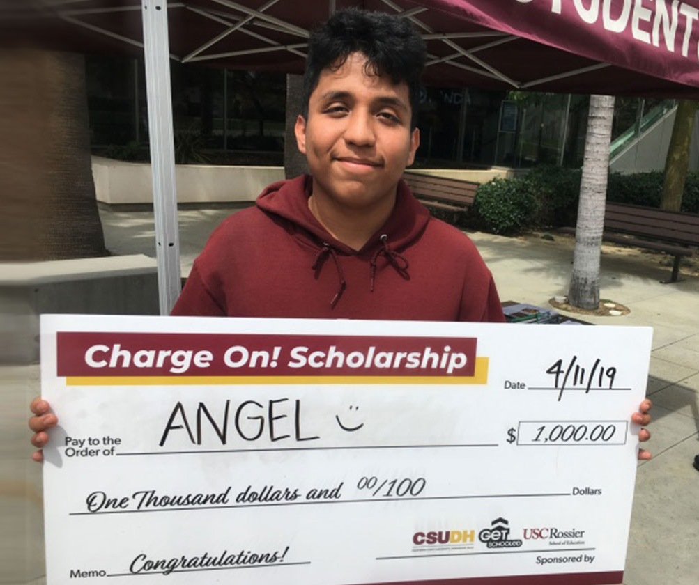 Charge On Scholarship Winner Buys Car and Makes News