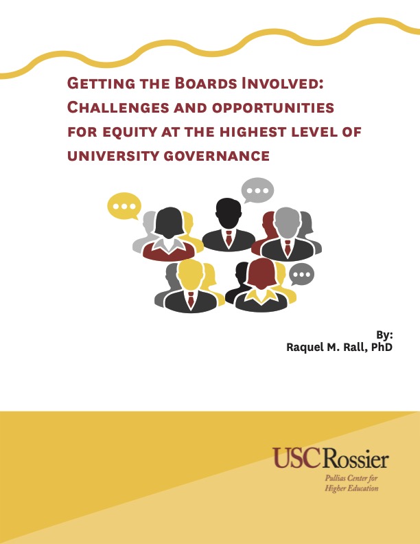 Getting the Boards Involved: Challenges and Opportunities for Equity at the Highest Level of University Governance