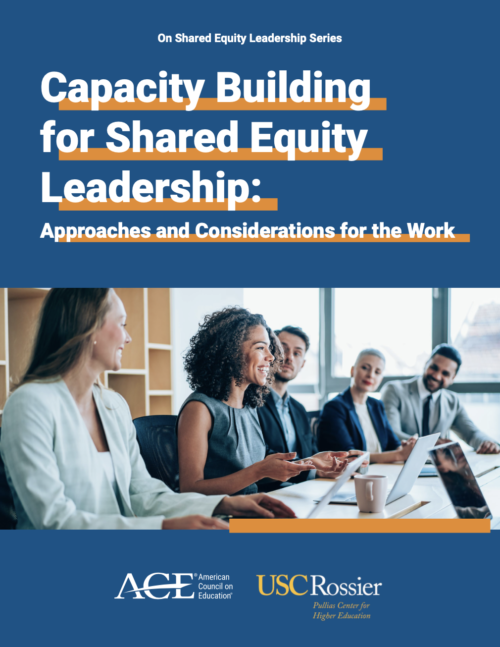 Capacity Building for Shared Equity Leadership: Approaches and Considerations for the Work
