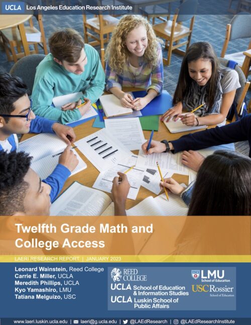 Twelfth Grade Math and College Access