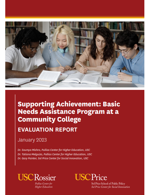 Supporting Achievement: Basic Needs Assistance Program at a Community College
