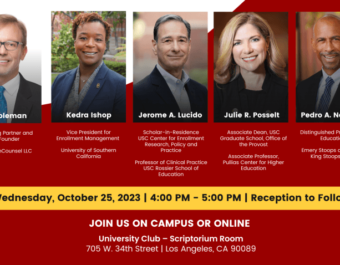 Invite Rossier Affirmative Action Panel